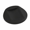 4-teiliges Möbeluntersetzer-Set, Gummi Anti-Rutsch-Pads zum Schutz aller Bodenarten, Schwarz